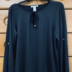 White House Black Market Long Sleeves Blouse